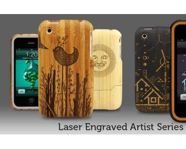 IPhone Design-Case aus Bambus oder Bioplastik