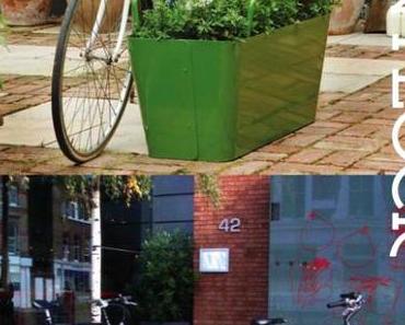 Blumentopf & Fahrradständer