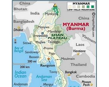 Diktator Than Shwe wird in Indien wie "Der König von Burma" empfangen