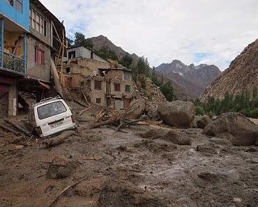 Furchtbare Überschwemmungen und Erdrutsche in Ladakh und Kaschmir