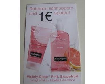Neutrogena Visibly Clear Pink Grapefruit: 1€ sparen mit Coupon