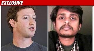 Stalker verfolgt Facebook Chef Marc Zuckerberg.