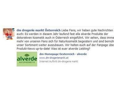 Neue Alverde Kosmetik kommt fix nach Österreich