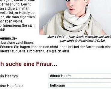Frisurenberatung online..