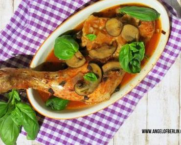 [cooks...] Chicken with Mushrooms and Basil in Tomato Sauce with GEFRO Balance