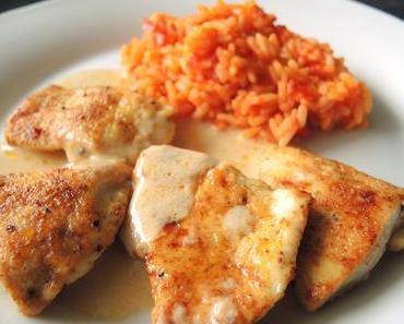 Scharfes Hähnchen in Zitronensoße und eine Shopempfehlung