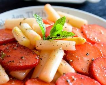 Ausprobiert: Erdbeer-Spargel-Salat