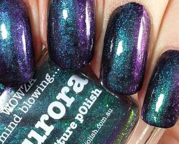 [Nails] Galaxy Nails mit Picture Polish "Aurora"