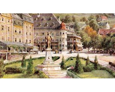 Bild der Woche: Alte Postkarten Ansicht Mariazell Hauptplatz