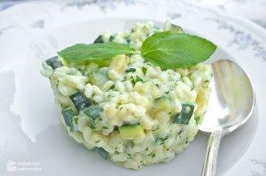 Risotto mit Zucchini & Ricotta