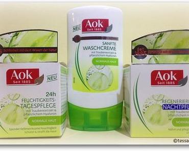 Produkttest über die AOK Gesichtspflege mit Traubenextrakt & pflanzlichem Hyaluron