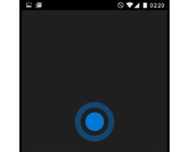 Sprachassistent Cortana für Android als Beta