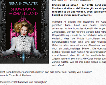 [Blogg dein Buch] Leckerbissen von Gena Showalter