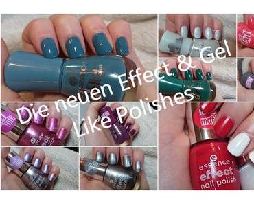 Essence Neuheiten Gel Like Polishes & Effect Polishes, Tragebilder + Eindruck ♥