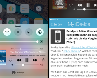 Bragi ergänzt Control Center um Albumcover und bringt Audiosteuerelemente in die Reachability View