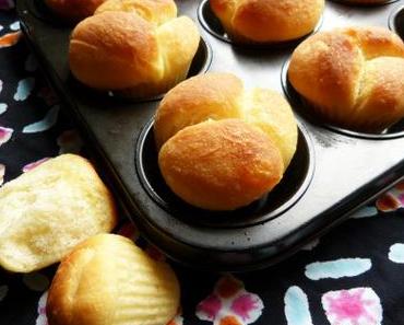 Flaumige Kleeblattbrötchen zum #BBD 77