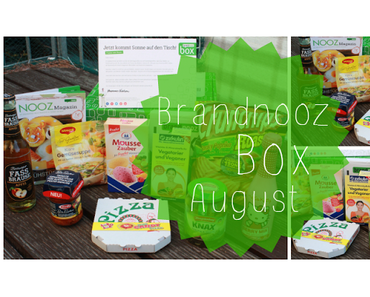 Brandnooz Goodnooz Box August 2015