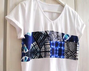 DIY ♥ T-Shirt Nähen für Anfänger Upcycling Oberteil Crop Top einfach selbst machen