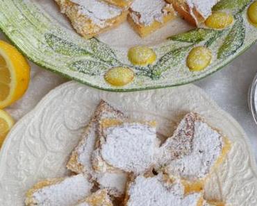 Süsses Glück für alle! Zitronenschnitten