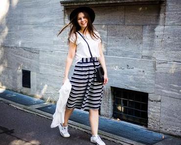 Streifenrock von First and I