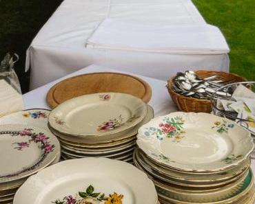 Ein Sommernachtstraum mit Bernd Lafrenz im Rosengarten und ein Elizabethan Dinner Buffet