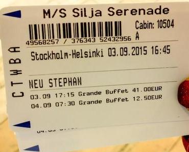 Mit der „Silja Serenade“ von Stockholm nach Helsinki