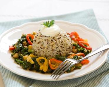 Kichererbsen Curry zum Frühstück