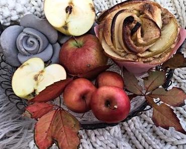 Apfelrosen aus Hefeteig