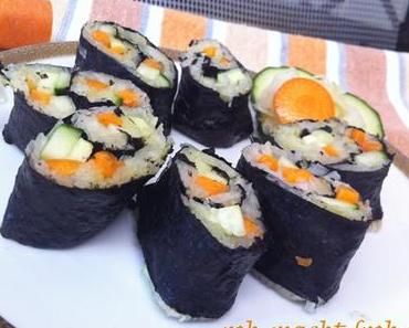 Eine neue Sushi-Idee – roh, vegan, fettfrei!