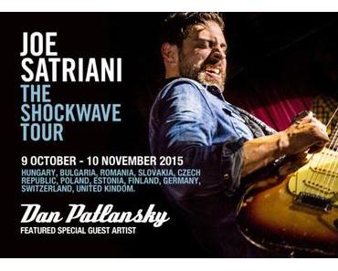 Veranstaltungshinweis: DAN PATLANSKY // Special Guest @ JOE SATRIANI // The Shockwave Tour 2015