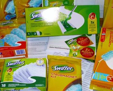 Swiffer Staubmagnet und Bodenwischer ~ sagt den Haaren den Kampf an