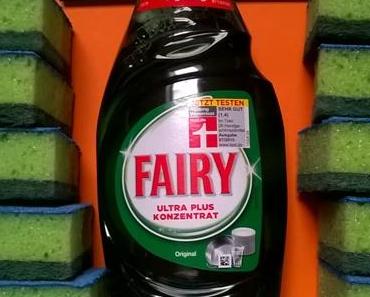 Mit Fairy spüle ich gern :-) + DEMAK' UP EXPERT Reinigungstücher