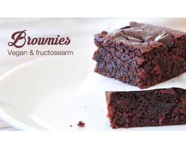 Brownies vegan, fructosearm & supersaftig