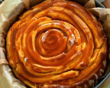 Kürbisschnecke mit Cheesecake-Füllung und Kürbis Karamell – Eine Hommage an den Kürbis