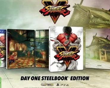 Street Fighter V: Streng limitierte Day One Steelbook-Edition kommt!