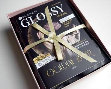 GLOSSYBOX NOVEMBER: GOLDENE 20ER EDITION