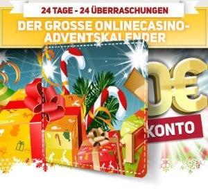 Das Online Casino Europa im Weihnachtszauber!