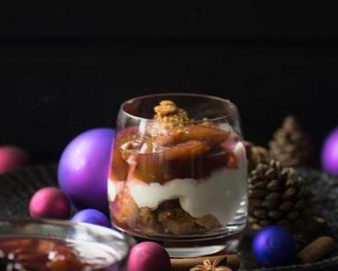 Spekulatius-Tiramisu mit Glühwein-Pflaumen  - mein Weihnachtsdessert