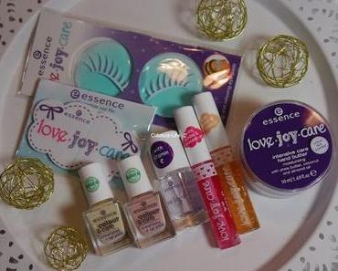 Essence Love.Joy.Care Testprodukte ♥