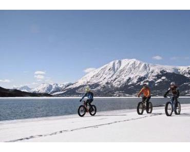 Fat biking in the Yukon
