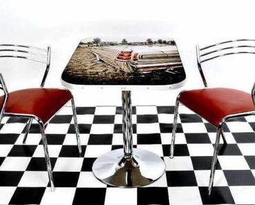 Coole US Car Diner Tische Oldstyle