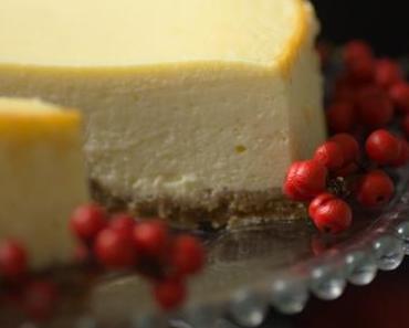 Classic New York Cheesecake - Winter Edition