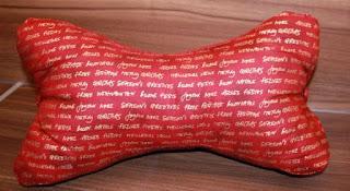 weihnachtliche Leseknochen