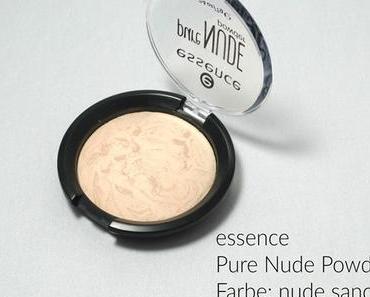 essence Pure Nude Powder ‘nude sand’–oder: das erste Mal nicht das hellste Puder kaufen.