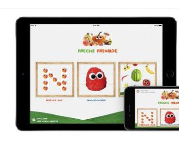 Die FRECHE Spiele-App von erdbär: mein Tipp für junges Gemüse!