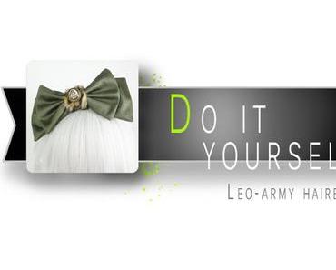 LEO-ARMY HAIRBOW [DIY]