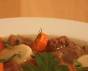 Ein Süppchen in Ehren…