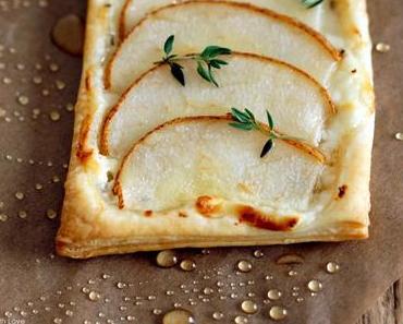 Birnen-Feta-Tarte / Pear Feta Tart