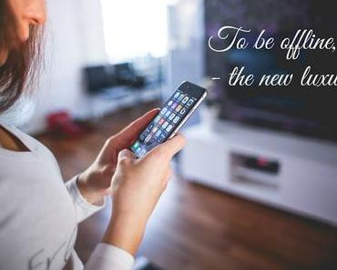 A hurricane: Monday Thoughts #31 to be offline, - the new luxury?