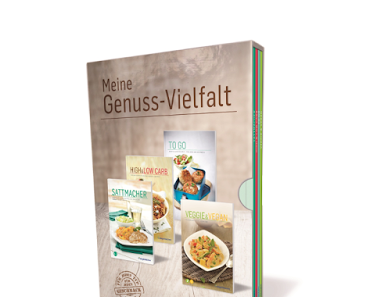 Rezension: Weight Watchers Kochbücher Schuber - Meine Genuss-Vielfalt